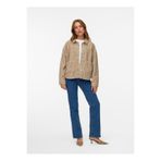 Vero Moda Normal Krem Kadın Ceket VMJAMIE LS CORDUROY SHACKET MIX NOO