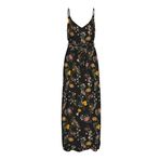 Vero Moda Siyah Kadın Uzun Elbise%VMEASY JOY SLIT MAXI V-NECK DRESS WV GA