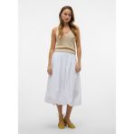 Vero Moda V Yaka Normal Krem Kazak Kadın Vmregına Sl V-Neck Top - XS