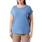 Vero Moda Vmava Plain Mavi Kadın T-Shirt