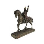 Veronese At Üzerinde Fatih Sultan Mehmet Figürü 29CM