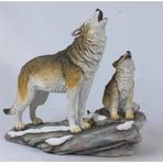 Veronese Biblolar ? Hayvanlar Alemi-kurt Ve Yavrusu-27*16,5*25 Cm-jwu74621va