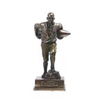 Veronese Bronz Renk Seyit Onbaşı Figürü 18CM