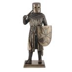 Veronese Collection Bronz Renk Haçlı Askeri Şovalye 31CM