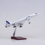 Veronese Concorde Jet Yolcu Uçağı Air France Koleksiyon Uçak 50CM