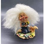 Veronese Design Koleksiyon, sincaplı Troll, takı figürü, 9,5 cm