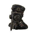Veronese Design Steampunk Veba Doktor Antik Bronz Kaplama Biblo Kutusu