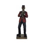 Veronese Jazz Band Series Klarnet Çalan Cazcı Figür 31CM