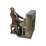 Veronese Jazz Band Series Piyano Çalan Cazcı Figür 23CM