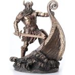 Veronese Kılıçlı Viking Savaşçı Figürü 24CM