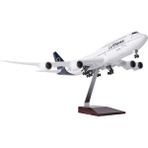 Veronese Lufthansa Boeing 747 Yolcu Uçağı Koleksiyon Uçak 47CM