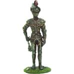 Veronese Metal Kurşun Asker Gürzlü Şovalye Figürü 11CM