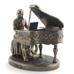 Veronese Piyano Çalan Mozart Figürü 20CM
