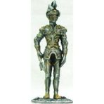 Veronese Serisi- Kurşun Asker- Metal Şövalye Biblo-11 Cm.