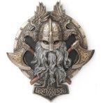Veronese Viking Serisi Çift Baltalı Valhalla Figürü 27CM