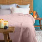 Verra Home Pamuk Battaniye Tek Kişilik Tv Battaniyesi 130 x 170 CM Pembe