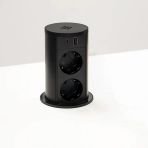 Versa Lift Basaç Pop-Up Silindir Kablosuz Wifi Şarjlı Priz Ünitesi