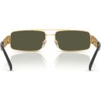 Versace 0VE 2257 100230 60 Unisex Güneş Gözlüğü - Altın