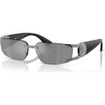 Versace 0VE 2291 10006G 59 Kadın Güneş Gözlüğü - Gri - Metal
