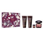 Versace Crystal Noir Edp 90 Ml + Body Lotion 100 Ml + Shower Gel 100 Ml + Edp 5 Ml Parfüm