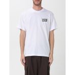 Versace Erkek Normal Kalıp Yuvarlak Yakalı Logo Desenli Kısa Kollu Beyaz T-Shirt 79GAHP10CJ01P-003 - XL