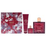 Versace Eros Flame Edp 100 Ml + Shower Gel 150 Ml + Edp 5 Ml Parfüm