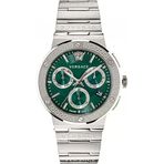 Versace Greca Logo Chrono Vrscvez900121 Çelik Kordon Yeşil Erkek Kol Saati