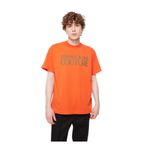 VERSACE JEANS COUTURE Bisiklet Yaka T-Shirt, M, 5003115420, Turuncu, Erkek