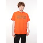 Versace Jeans Couture Bisiklet Yaka Turuncu Erkek T-Shirt 75GAHT03CJ00T524 - XL