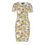 Versace Jeans Couture Kadın Elbise74Hao939Js160,Beyaz/Altın M
