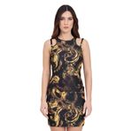 Versace Jeans Couture, Kadın, Mini, Bodycon Elbise, Siyah, S