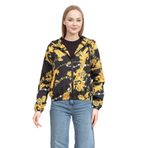 Versace Jeans Couture Kadın Mont, Siyah/Altın, 44 Beden