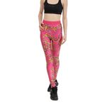 Versace Jeans Couture Kadın Tayt, Flamingo, 38 Beden