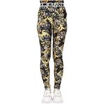 VERSACE JEANS COUTURE Kadın Tayt Logo Couture Siyah - Çok Renkli, Siyah - Çok renkli, 4