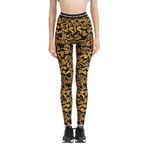 Versace Jeans Couture Kadın Tayt, Siyah/Altın, 40 Beden 74HAC101JS176