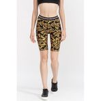 Versace Jeans Couture Kadın Tayt, Siyah/Gold, 38 Beden