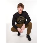 Versace Jeans Couture Lastikli Bel Slim Fit Haki Erkek Eşofman Altı 75GAAF11CF03F107