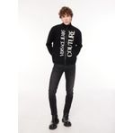 Versace Jeans Couture Normal Bel Normal Paça Slim Fit Siyah Erkek Denim Pantolon 75GAB5D0CDW81909