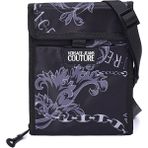 Versace Jeans Couture Omuz Çantası Ergonomik Tasarım Tekstil Malzeme - Siyah Desenli - STD