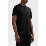 Versace Jeans Couture Pamuklu Düğmeli Polo Yaka T Shirt Erkek Polo Yaka T Shirt 74GAGT02 CJ01T 899 - XS - Siyah