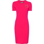 Versace Jeans Couture Pamuklu Slim Fit Mini Elbise Bayan ELBİSE 76HAOT02 CJ03T G49