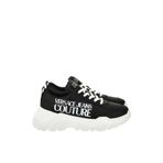 VERSACE JEANS COUTURE Siyah - Beyaz Erkek Sneaker FONDO SPEEDTRACK DIS. SC1