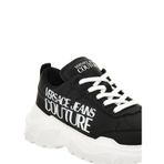 VERSACE JEANS COUTURE Siyah - Beyaz Sneaker Fondo Speedtrack, 42, 5003328132, Siyah - Beyaz, Erkek