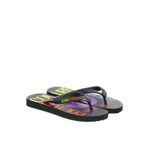 Versace Jeans Couture Siyah İmza Taban Moda Flip Flop- kadınlar için, Siyah, 7