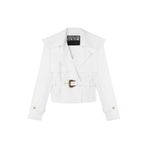 VERSACE JEANS COUTURE Standart Ceket, 40, 5003281144, Beyaz, Kadın