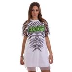 Versace Jeans Couture Tiger%100 Pamuklu Elbise,Beyaz S