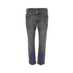 VERSACE JEANS COUTURE Yüksek Bel Dar Paça Denim Pantolon, 27, 5003220187, Mavi, Kadın