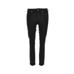 VERSACE JEANS COUTURE Yüksek Bel Dar Paça Denim Pantolon, 27, 5003220224, Siyah, Kadın
