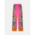 VERSACE JEANS COUTURE Yüksek Bel Standart Pantolon, 38, 5003281140, Pembe, Kadın