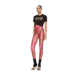VERSACE JEANS COUTURE Yuvarlak Yaka Baskılı T-Shirt, S, 5003281137, Siyah, Kadın